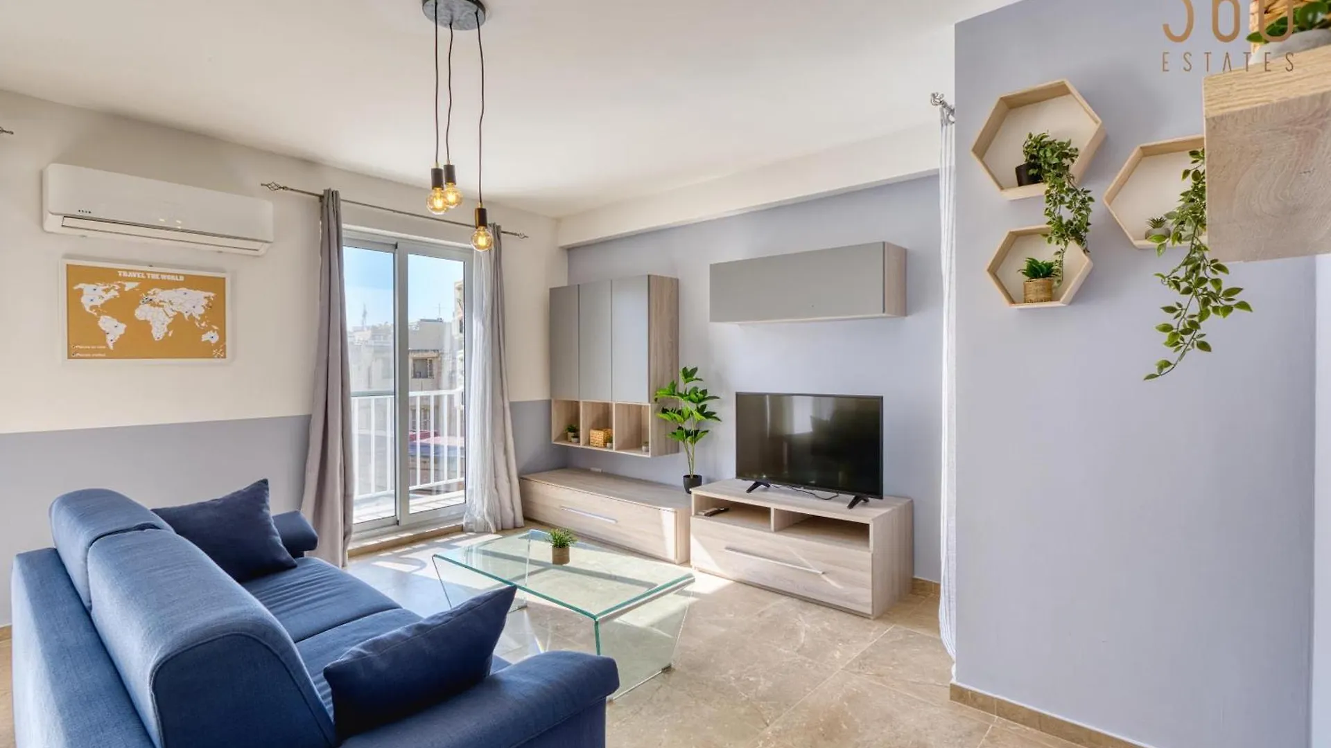 Apartment Central Sliema 2Br Stay With Private Balcony By 360 Estates