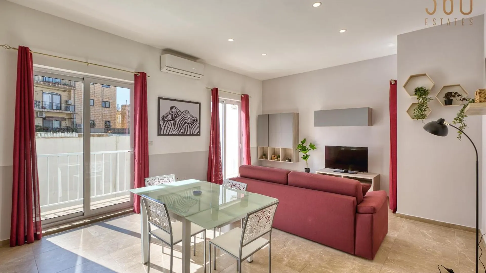 Apartment Central Sliema 2Br Stay With Private Balcony By 360 Estates